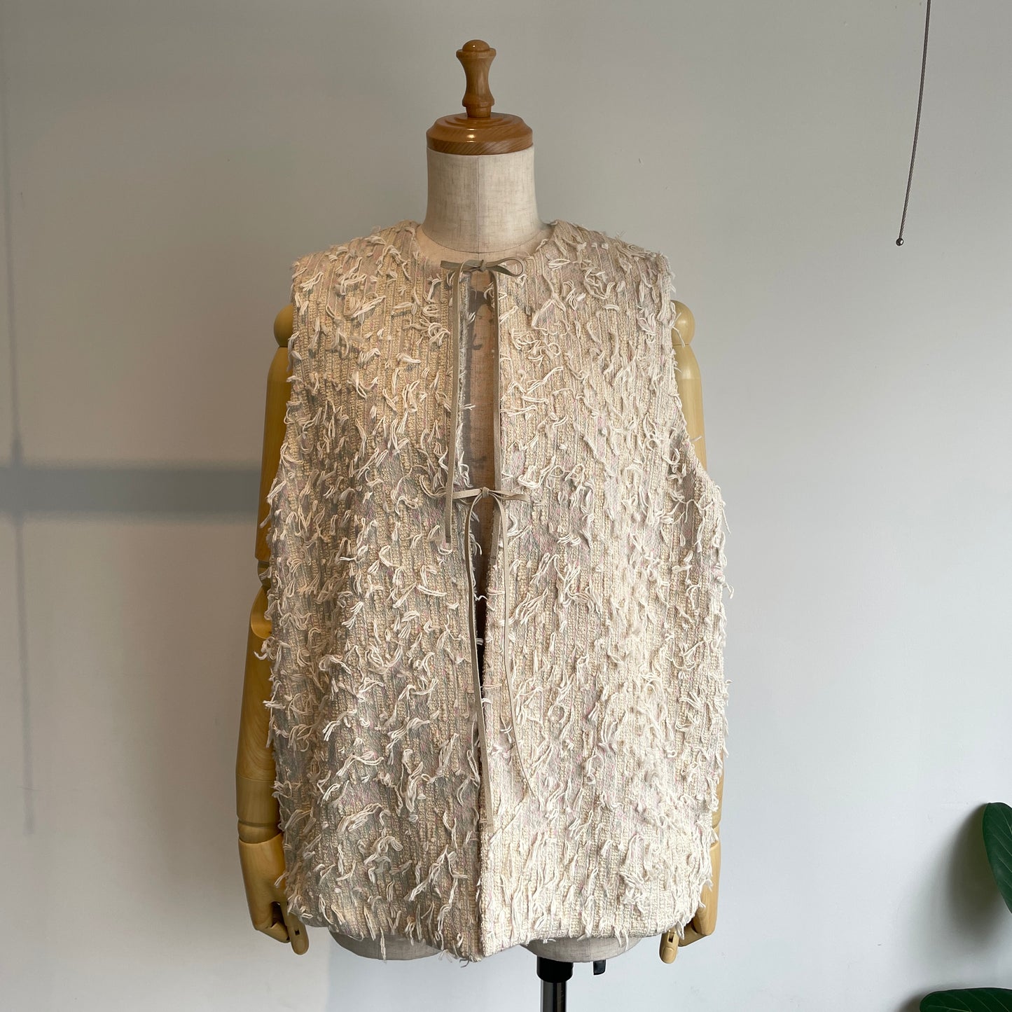 qiri //mineral リバーシブルベスト 6301BL012252