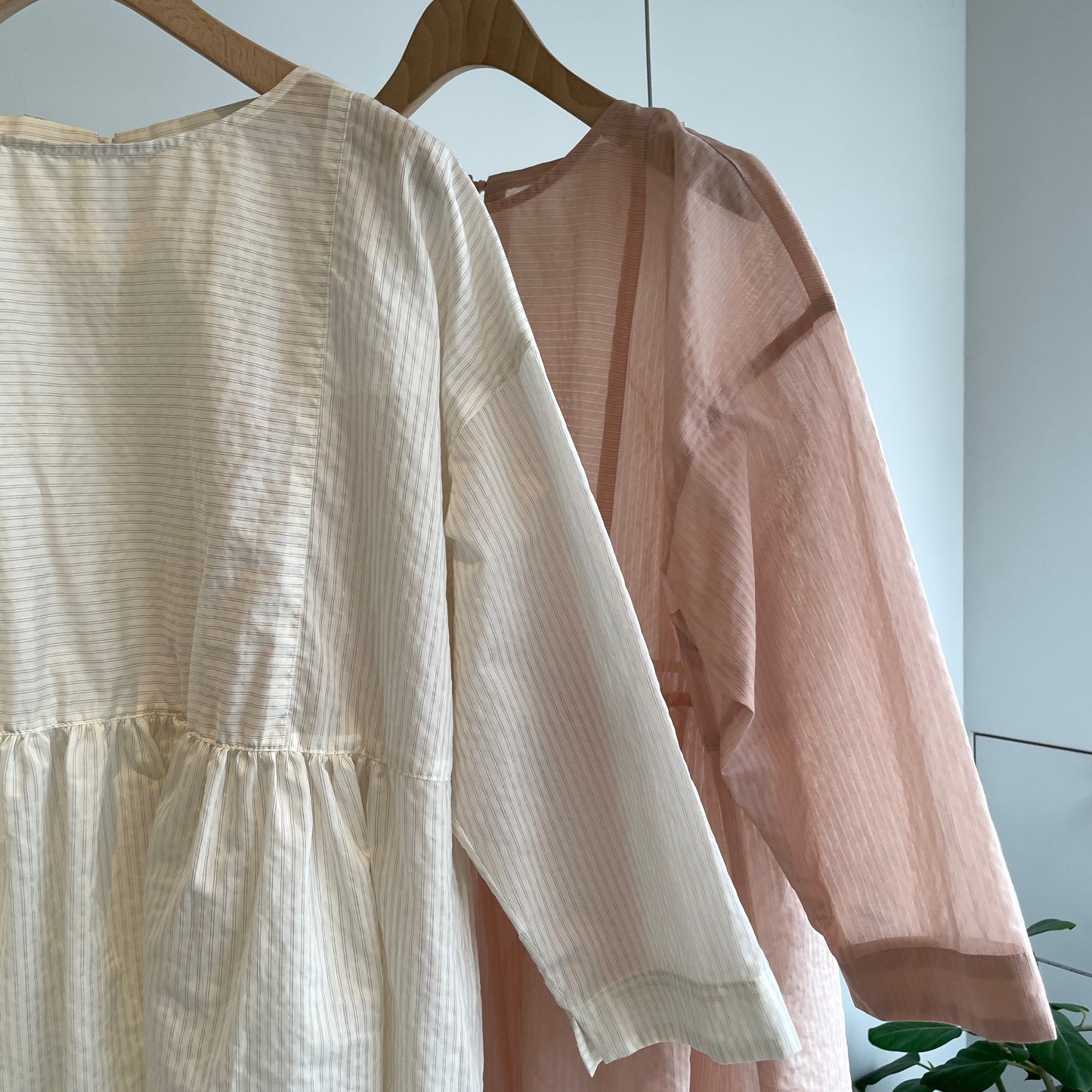 yuni //C/Pe stripe tunic tiered 2wayBL 1701BL028261