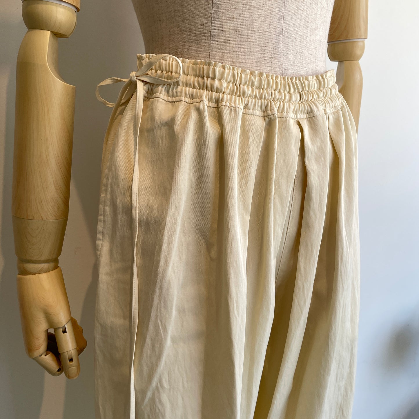 yuni//R/C twill product dye drawstrings パンツ　1701PT008262