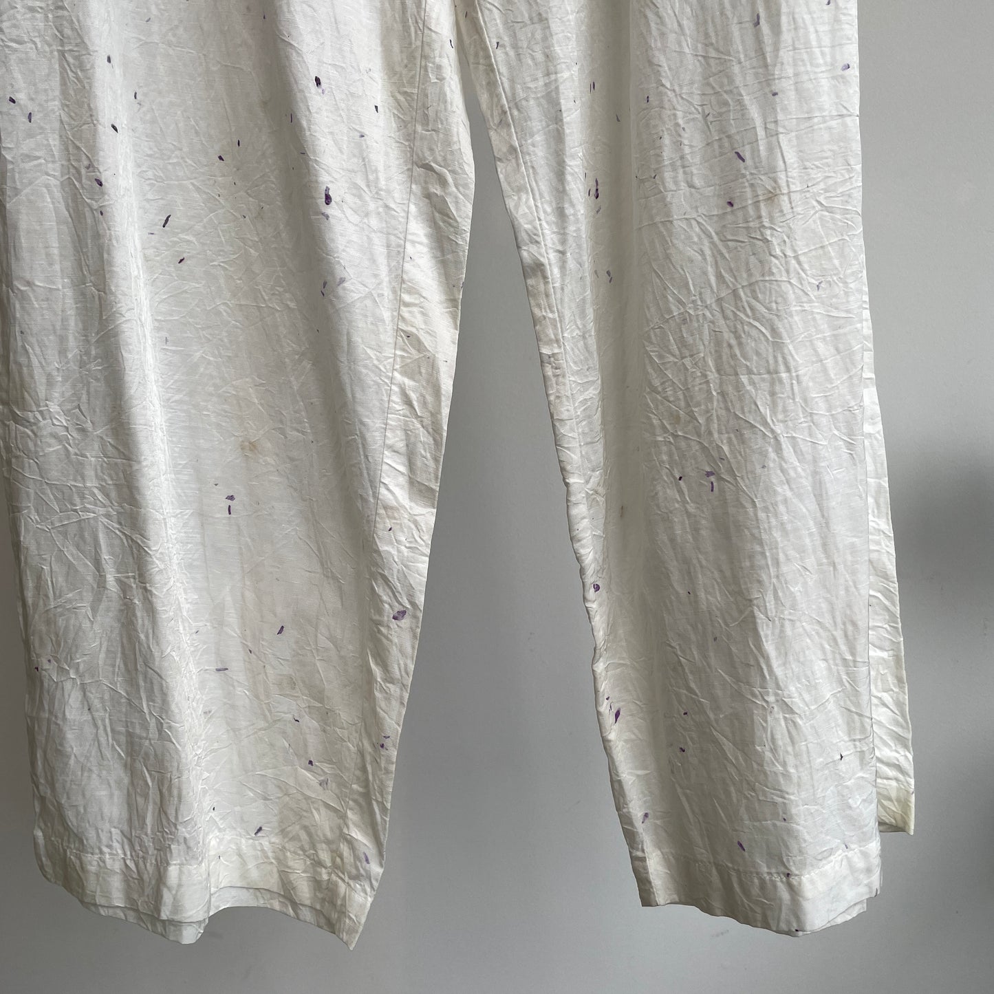 Oo // お花染イージーパンツ