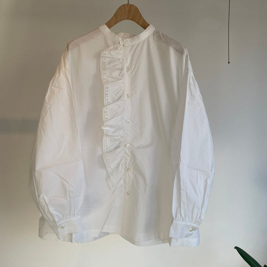 universaltissu//ナチュラルタイプライターイタリアンフィレレースラッフルBL   US260BL037