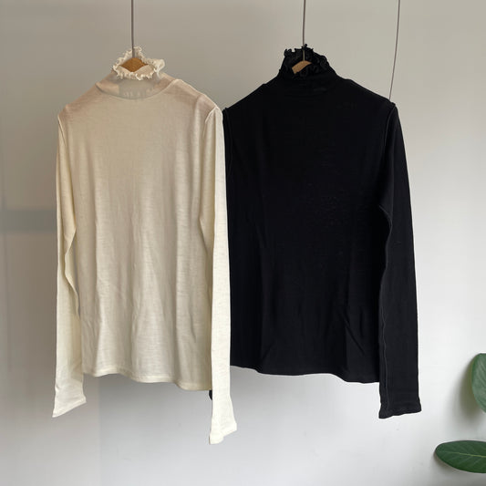yuni //washable super120/W highneck PO 1701CT001252