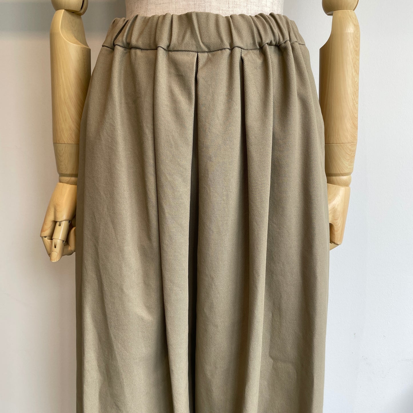 yuni//20/2強撚Cotton twill relax パンツ 1701PT005262