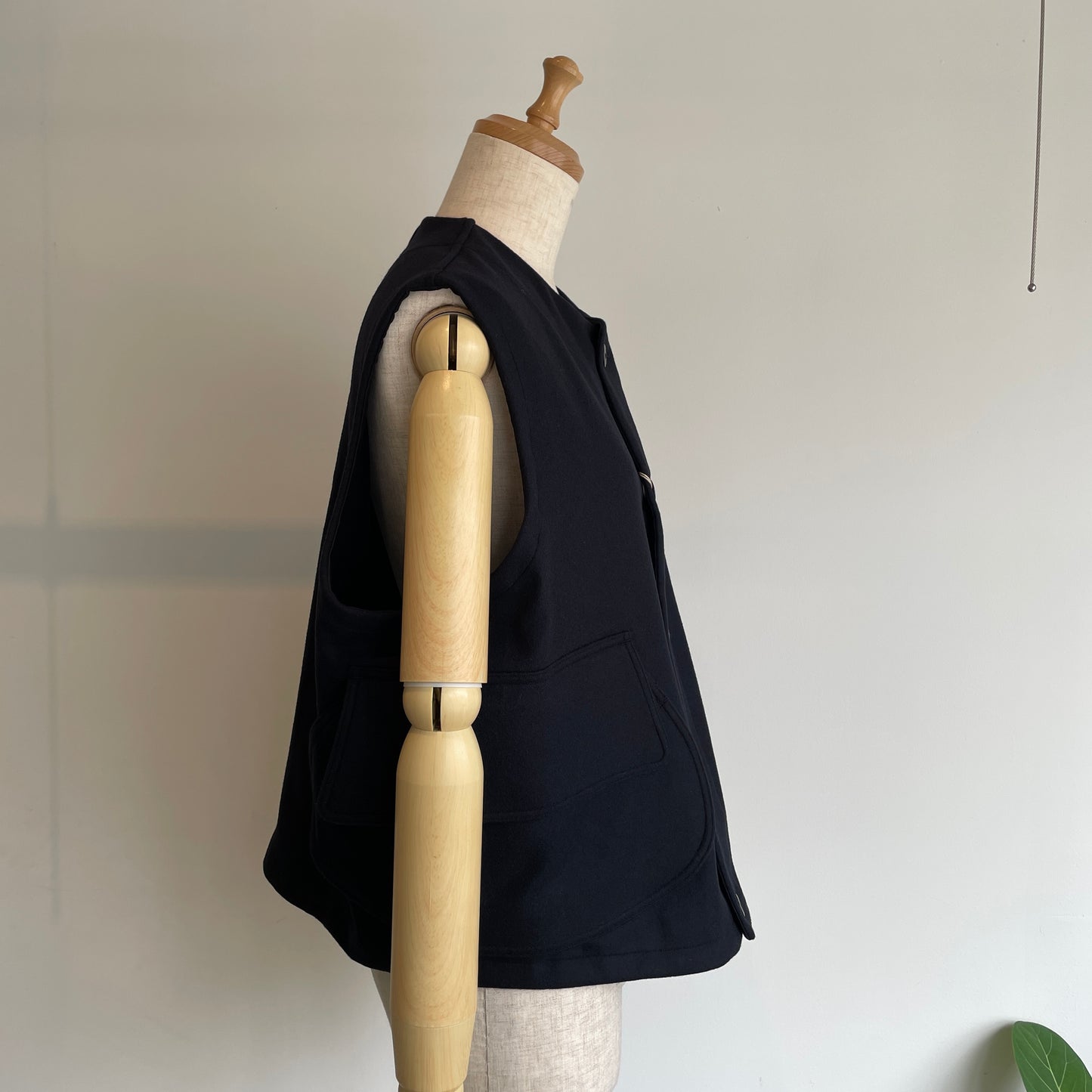 HAVERSACK//ラムメルトンワークベスト　442620