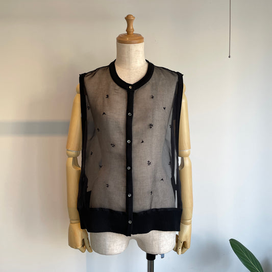 porter des boutons//Petite fleurベス　P21-2-018