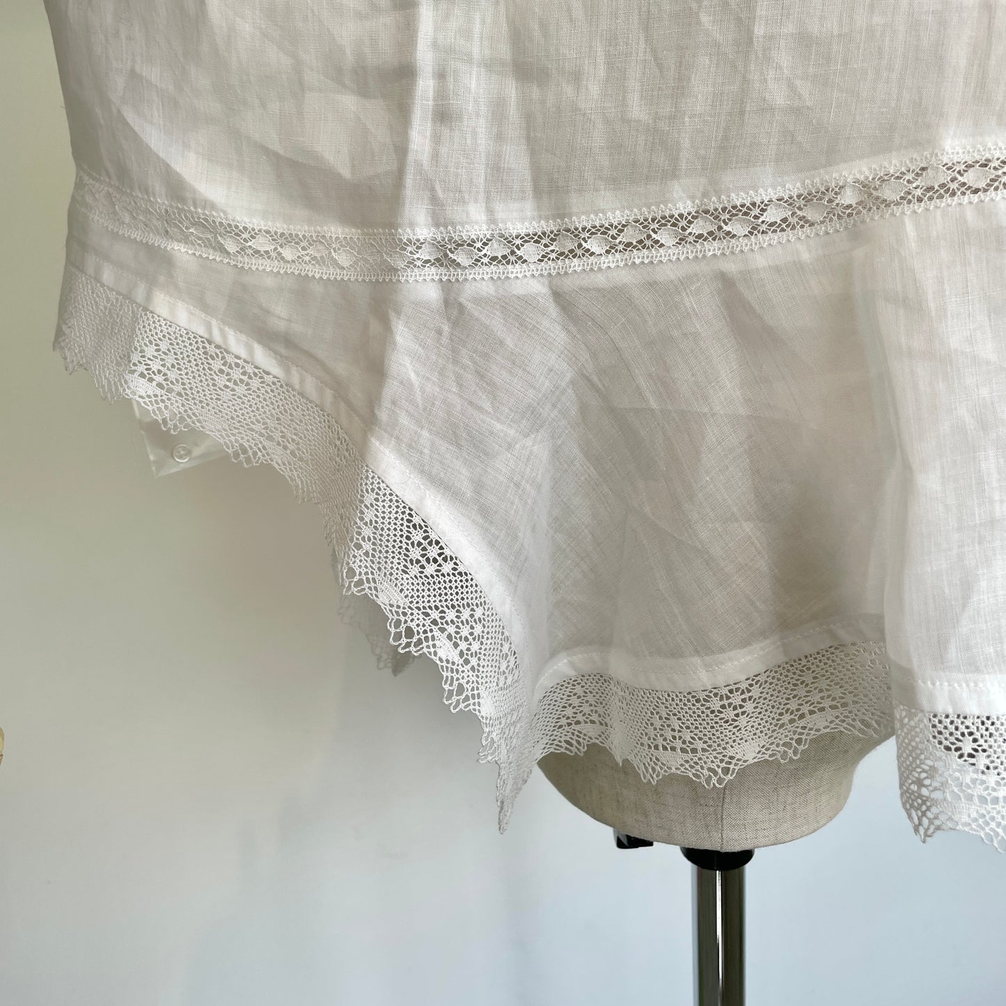 NATIVE VILLAGE//No.6 寂静 ロングスリーブレースブラウス　31261-06207