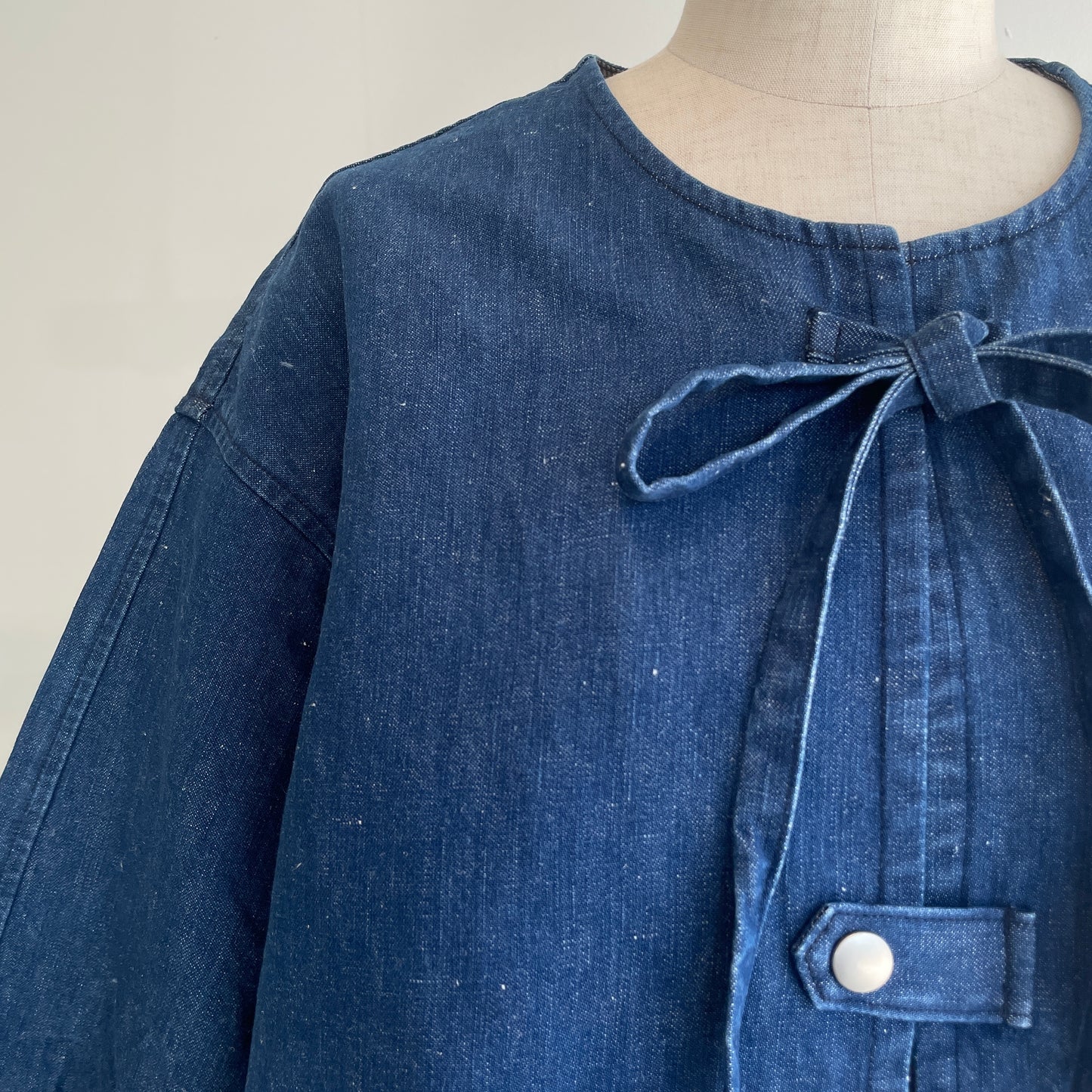 buoy buoy//C/Li DENIM SMOCK SHORT BL 2701BL005261