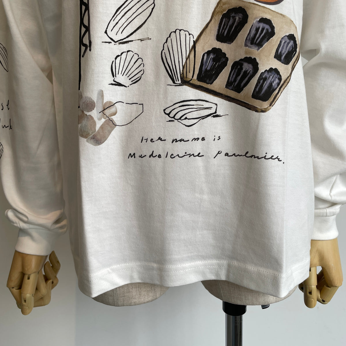 sweetlittlenothing//madeleine ロングスリーブTシャツ