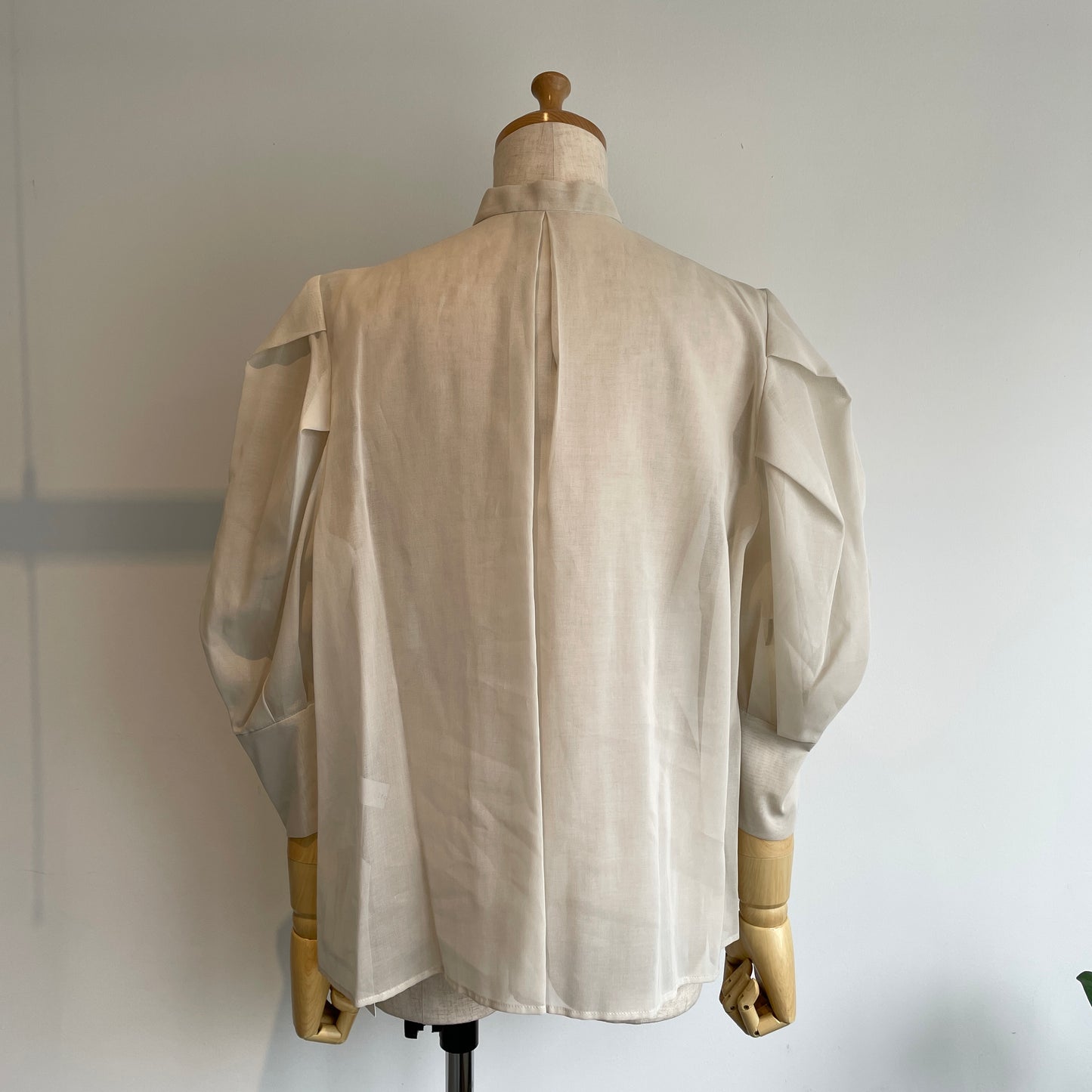 itochi //100/2 cotton organdy transparent blouse