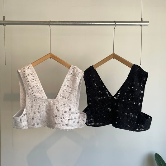 yuni//Cotton Lace 2way ベスト　1701BL059261