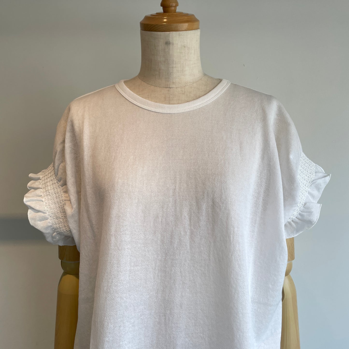 yuni//強撚C/Ny sheer gather sleeve PO  1701CT008261
