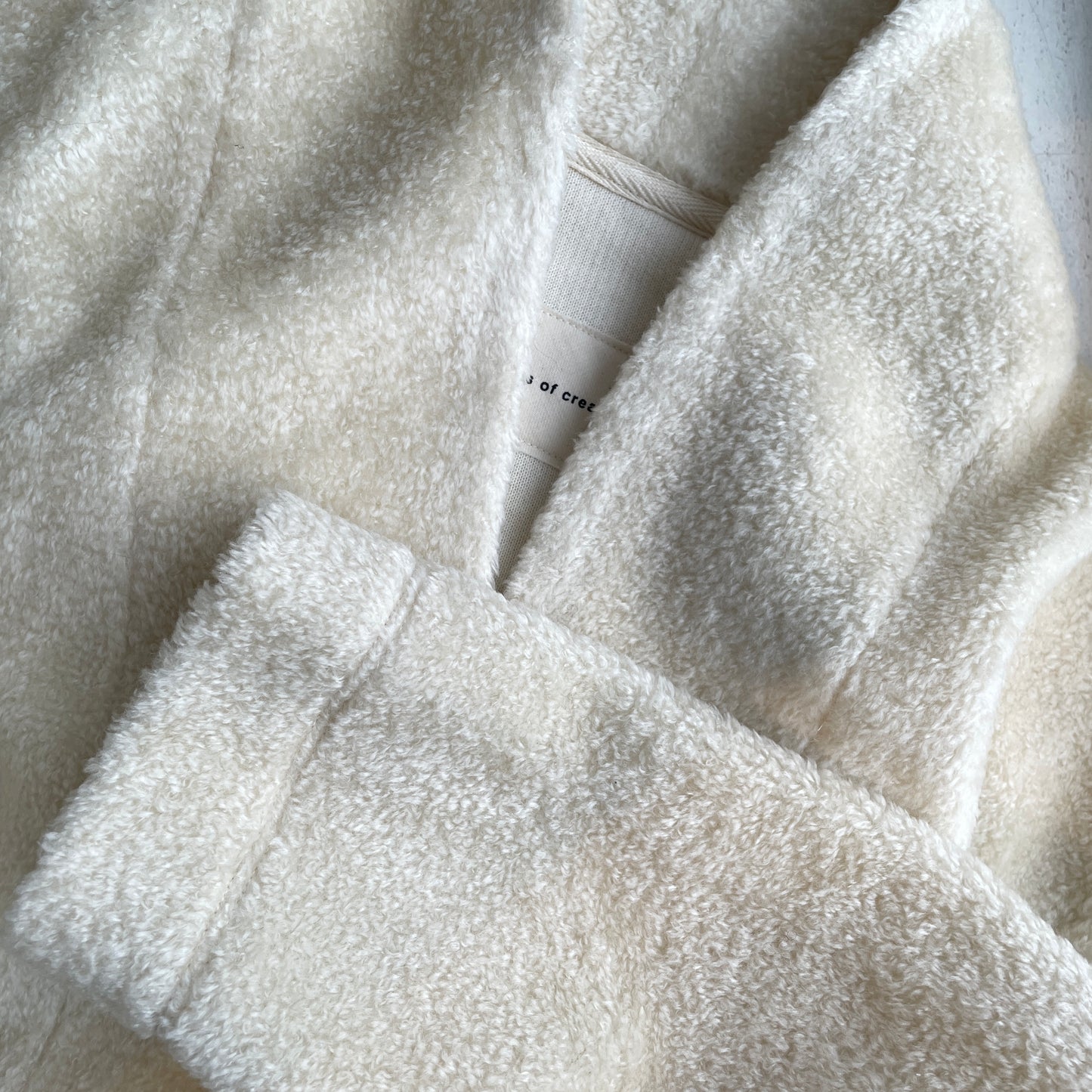 handsofcreation//トイプー起毛カシュクールJK 01540876