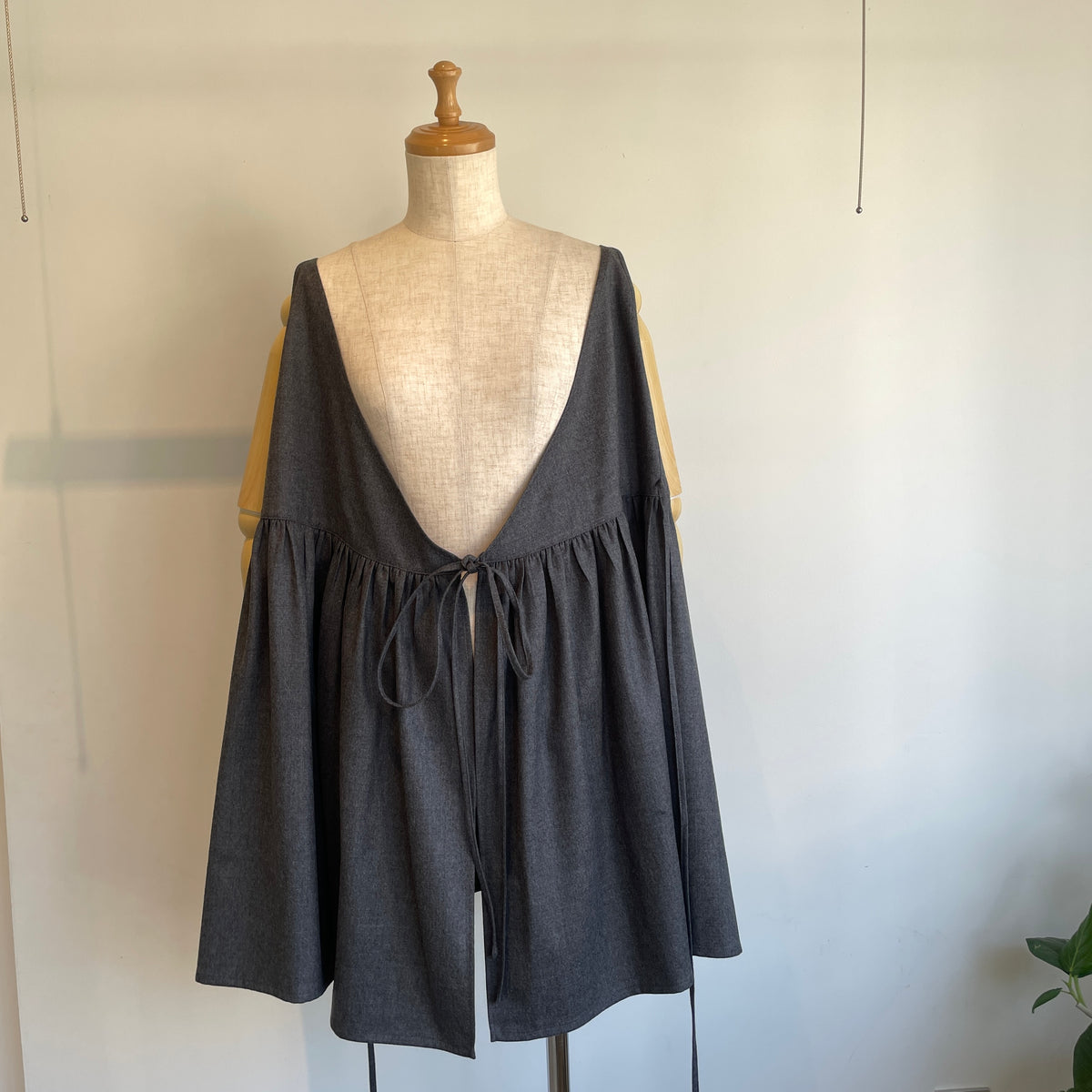 yuni//washable wool cachecoeur ブラウス 1701BL026262