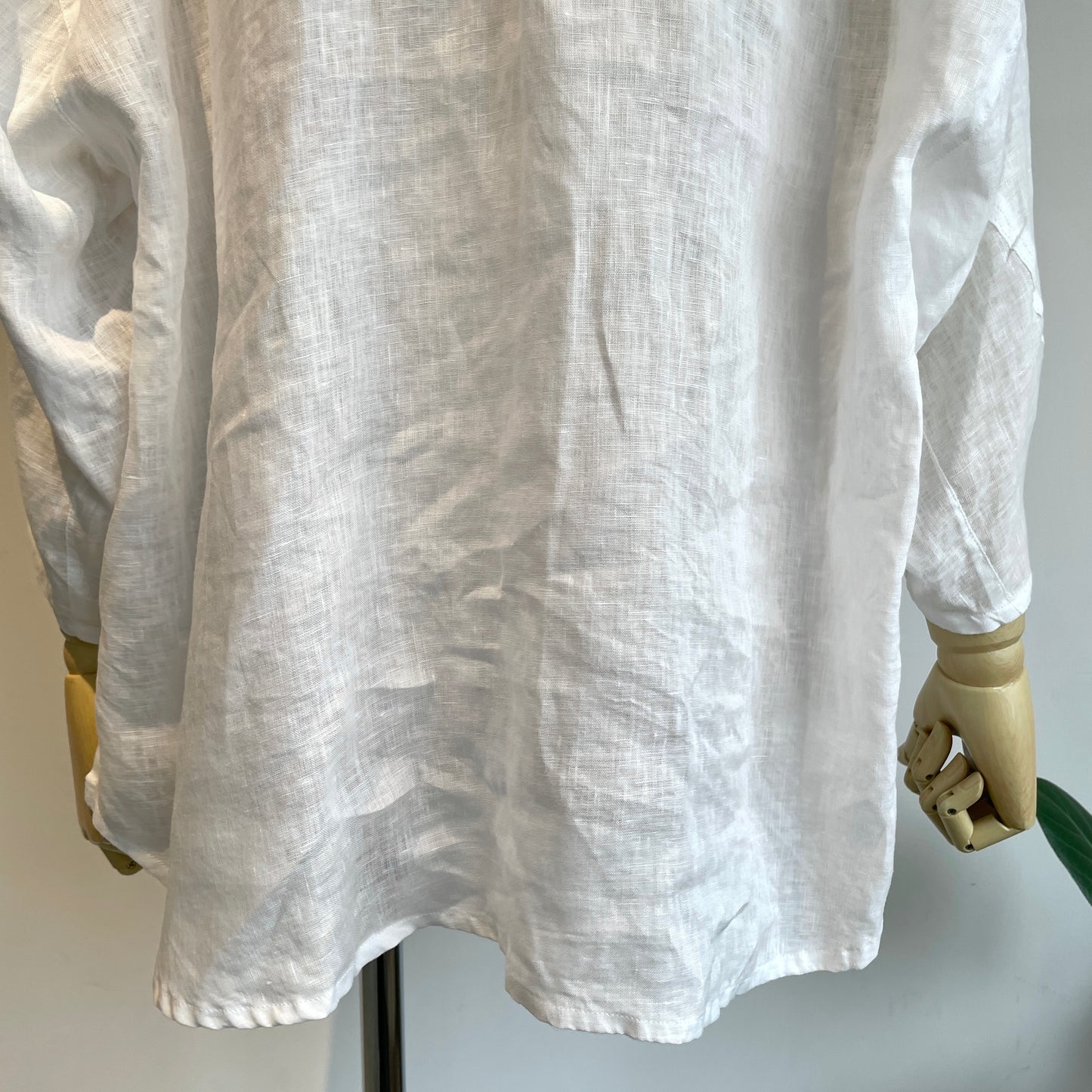 yuni//60/1 Linen cocoon sleeves BL 1701BL039261