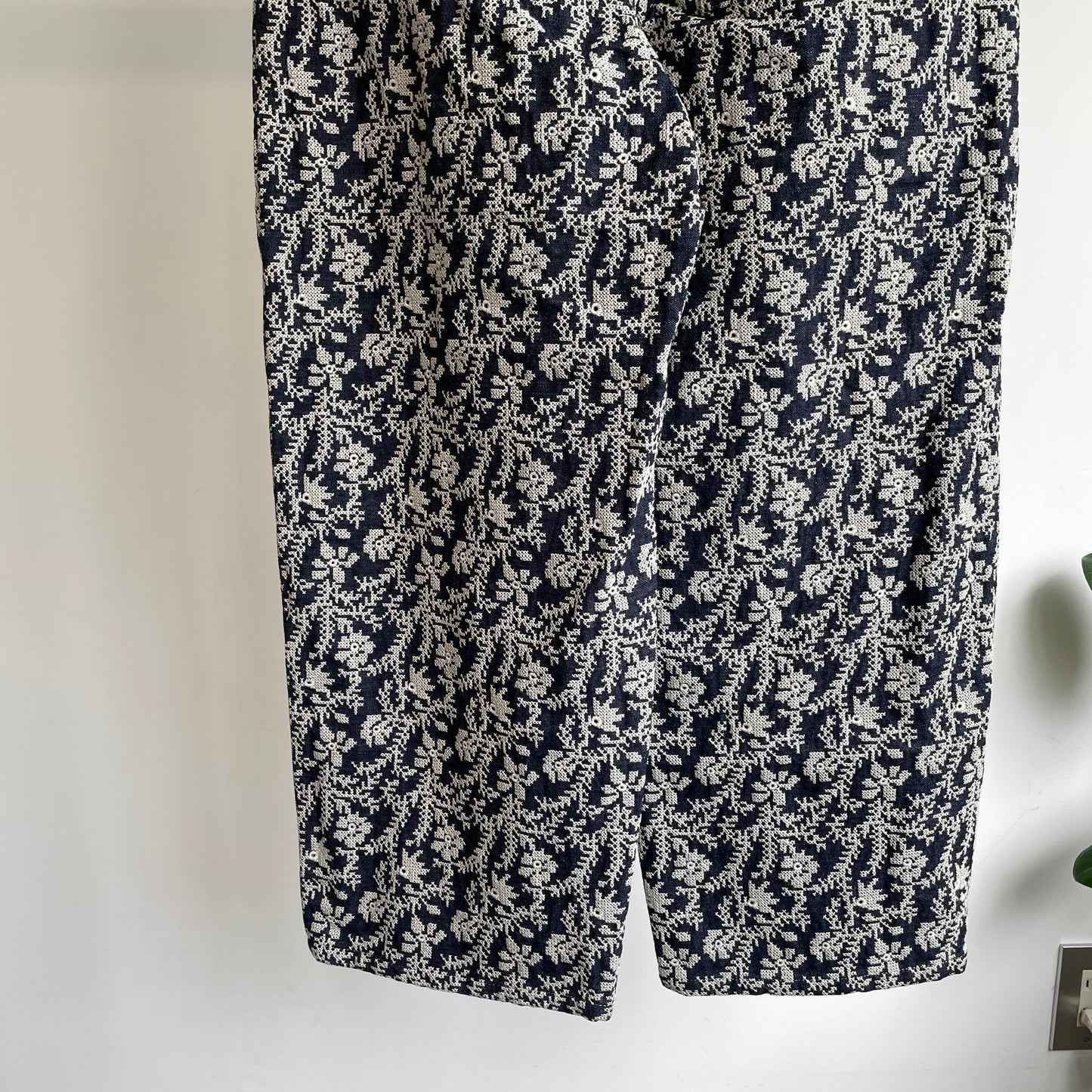 qiri//garden embroidery デニムパンツ　6301PT005262