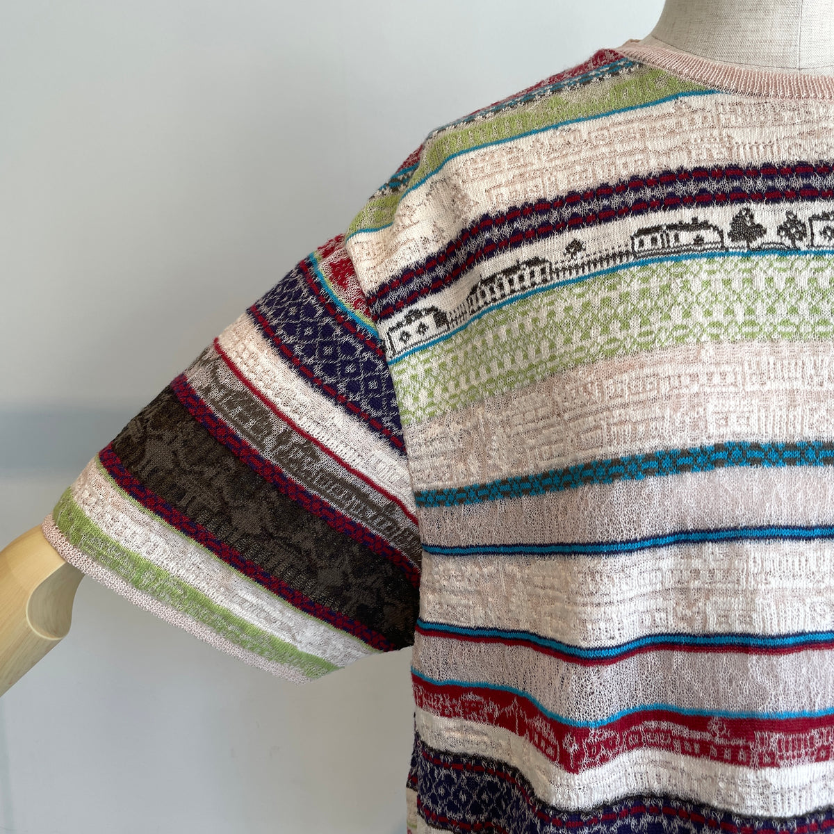 ASEEDONCLOUD【受注商品】//Color collectors knit t-shirt
271806