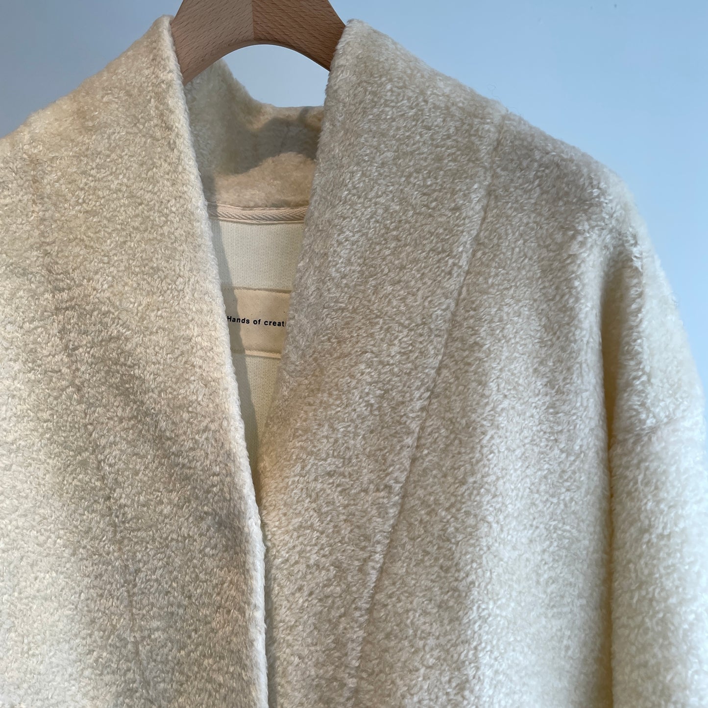 handsofcreation//トイプー起毛カシュクールJK 01540876