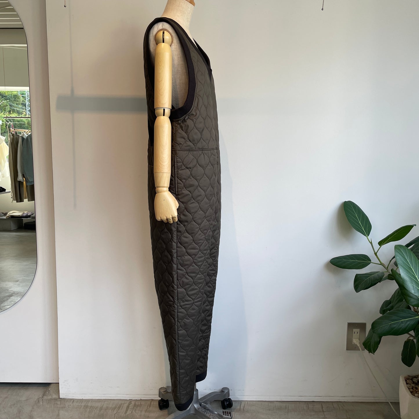 sisisi//キルティングサロペットAW124