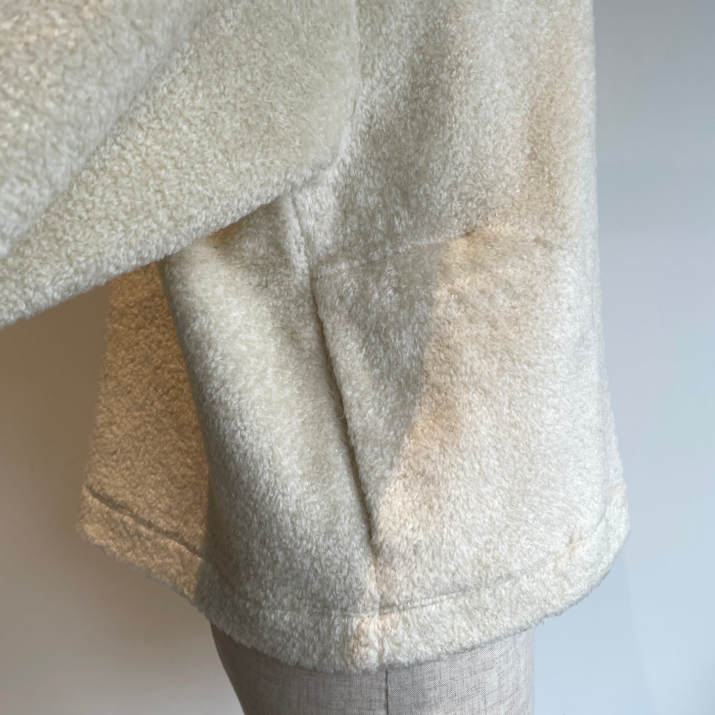 handsofcreation//トイプー起毛カシュクールJK 01540876