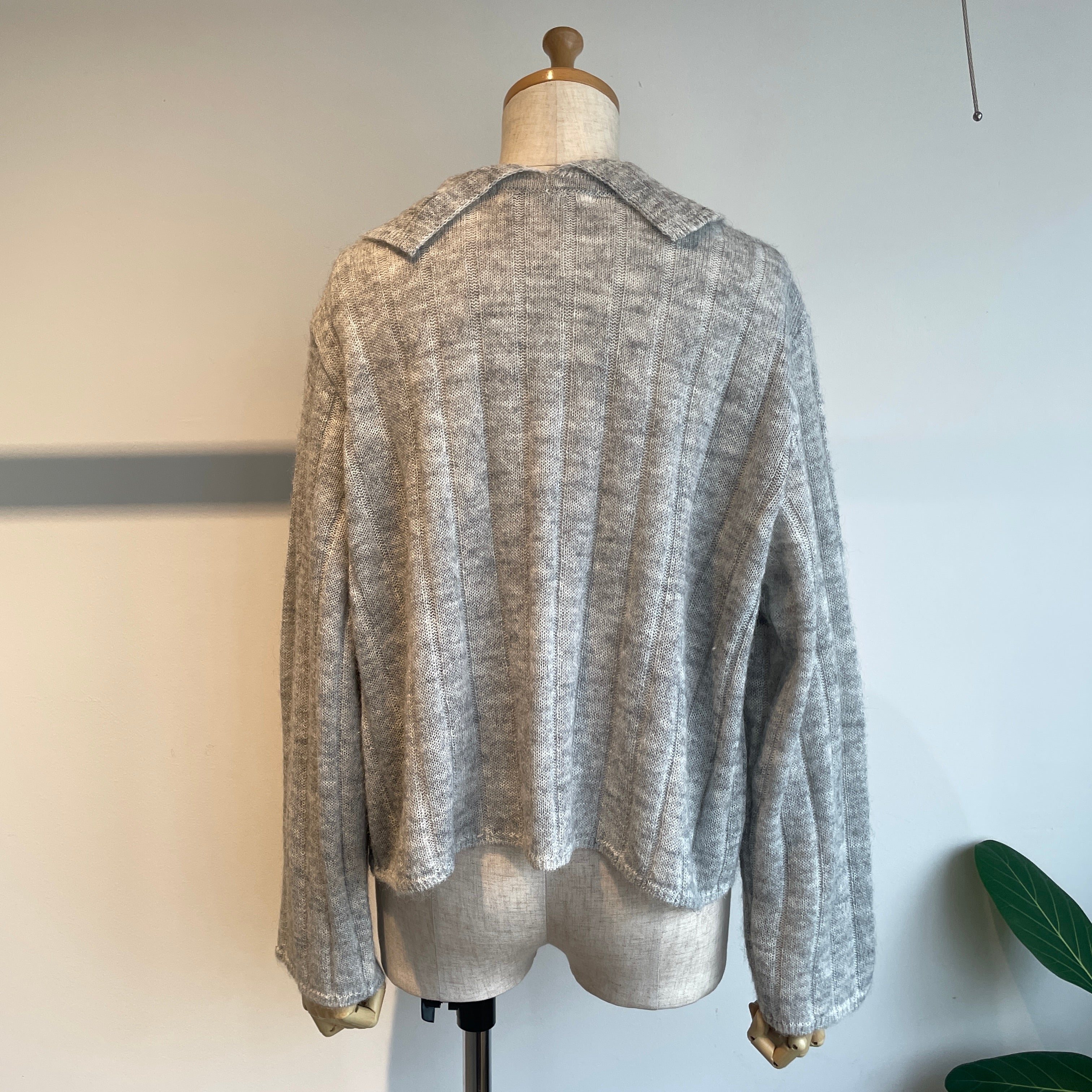 porter des boutons//ワイドカラーニットカーディガン P13-2-039