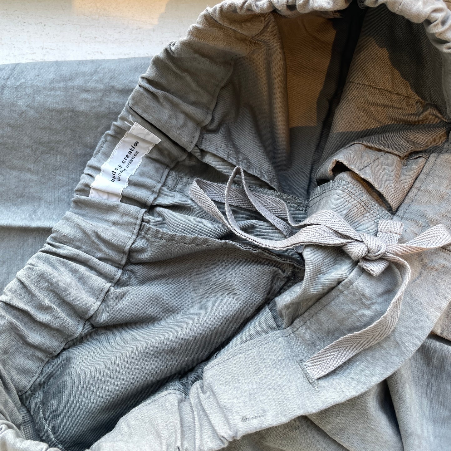 handsofcreation//CLリバーシブルカルゼファナージュカーゴパンツ　01610301