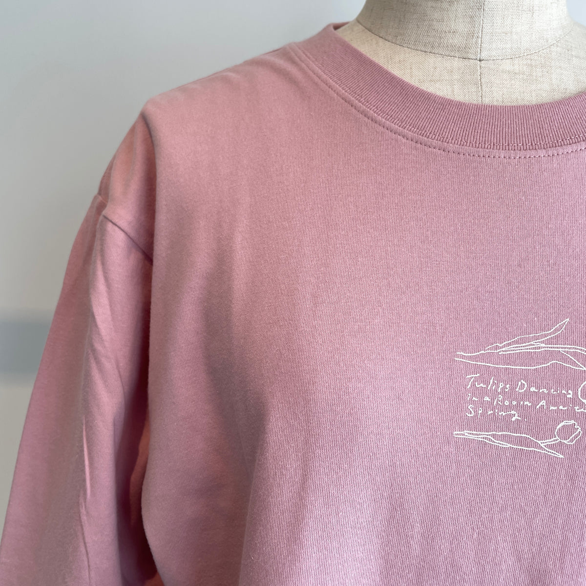 sweetlittlenothing//white tulip back printed