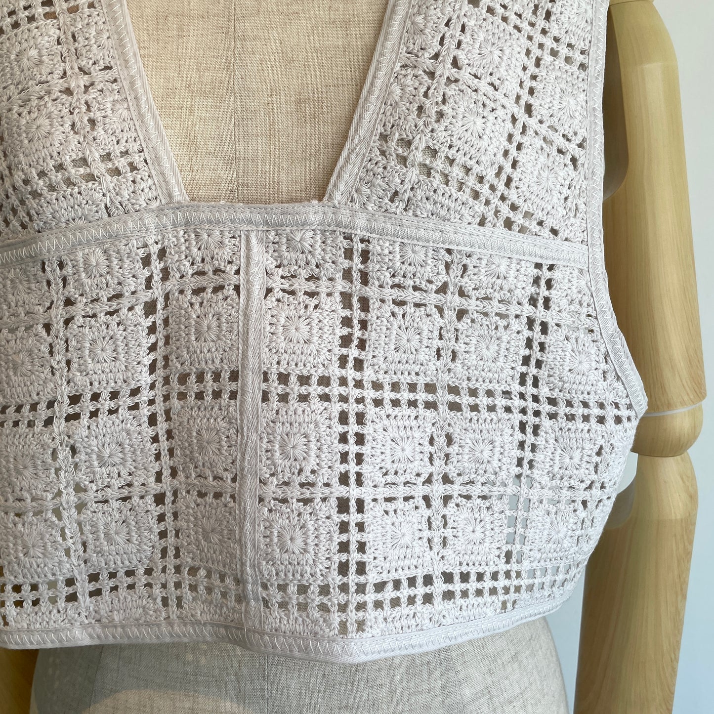 yuni//Cotton Lace 2way ベスト　1701BL059261
