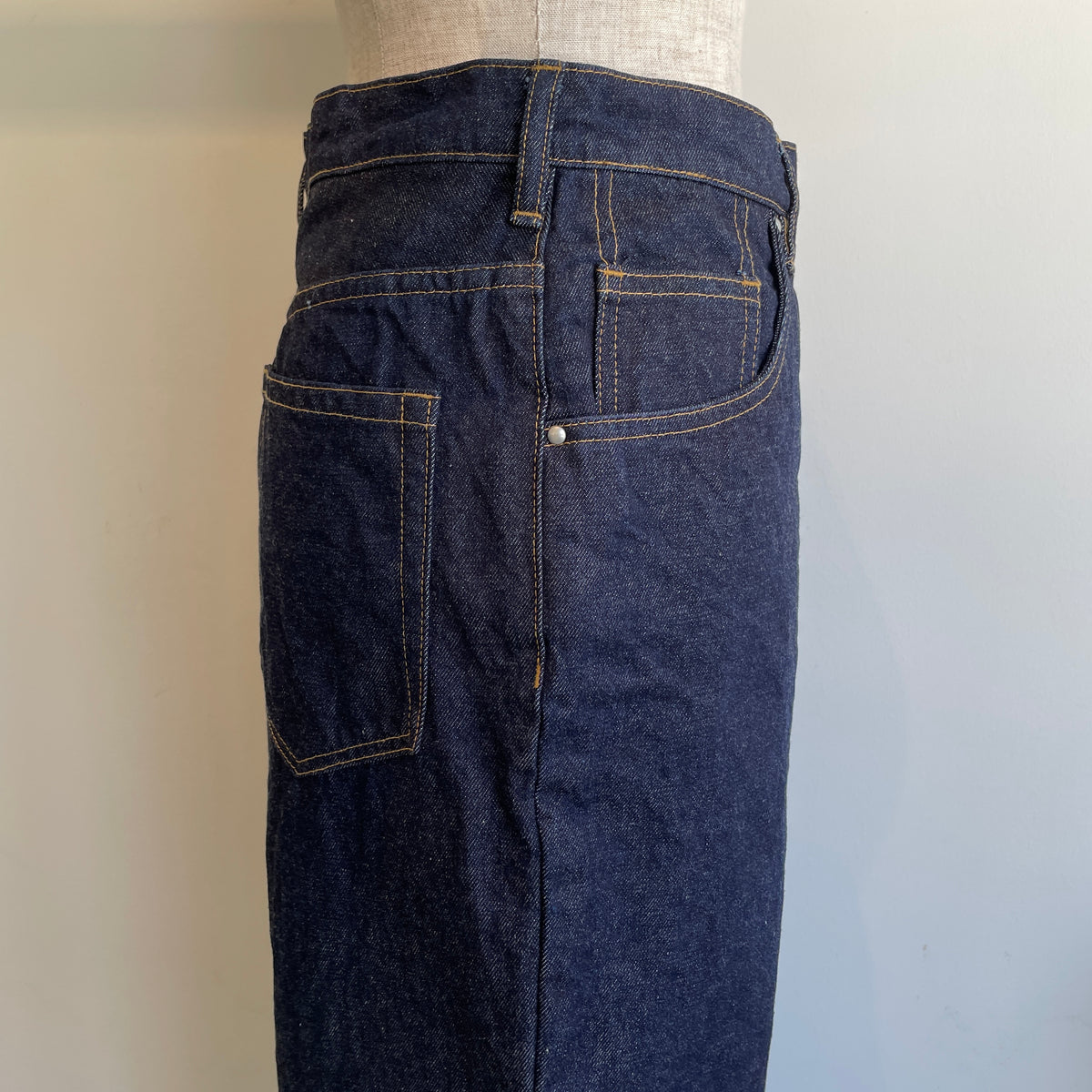 yuni//Cotton 11oz denim 5pkt commonパンツ 1701PT003262
