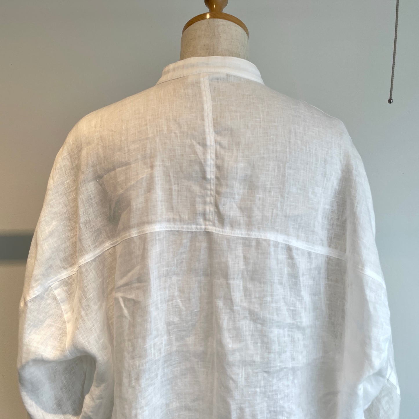 yuni//60/1 Linen cocoon sleeves BL 1701BL039261