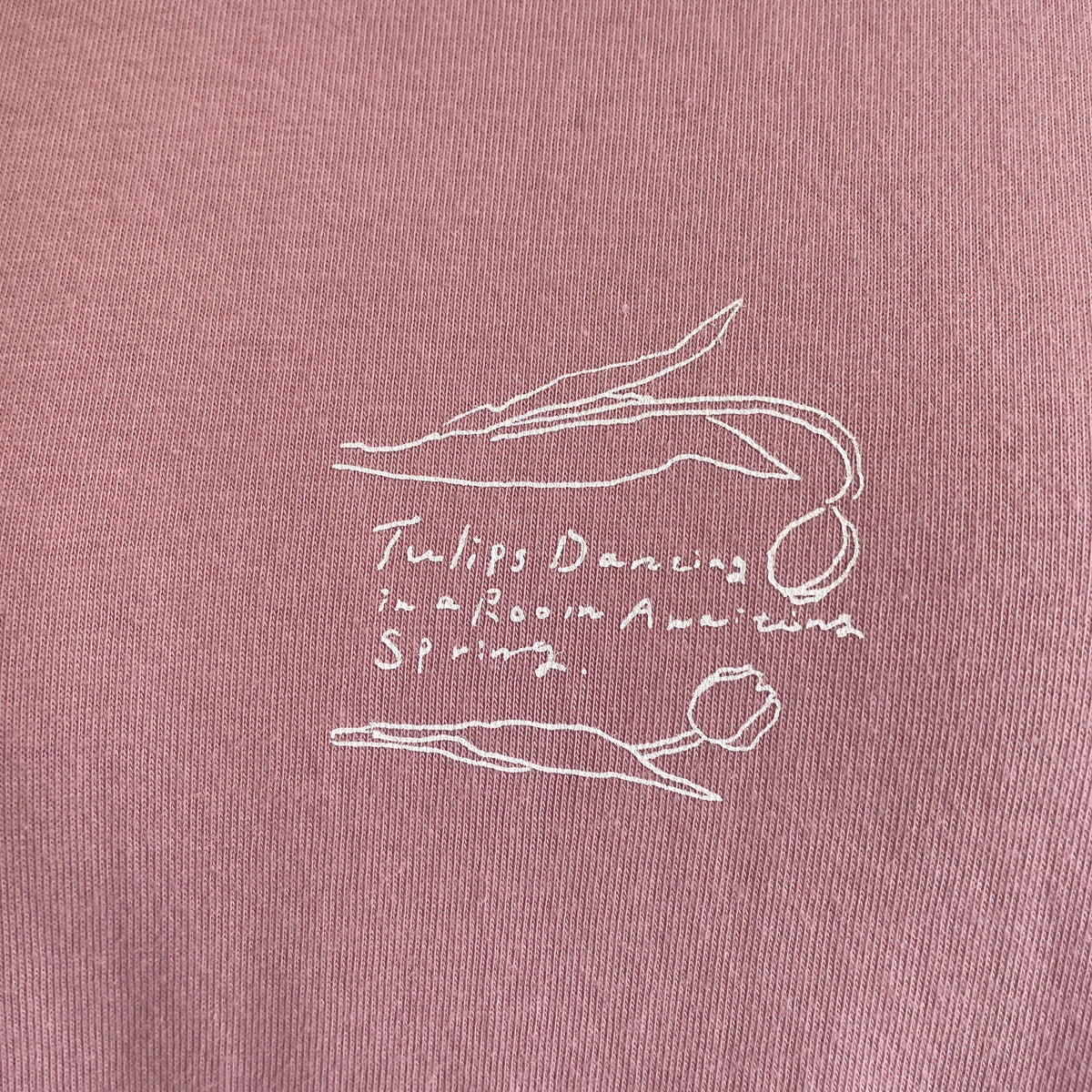 sweetlittlenothing//white tulip back printed