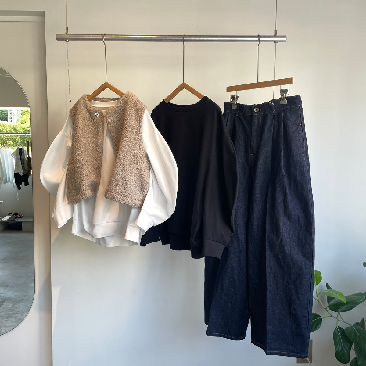 SI HIRAI//ROUND LONG SLEEVE-T  CHAW26-8003