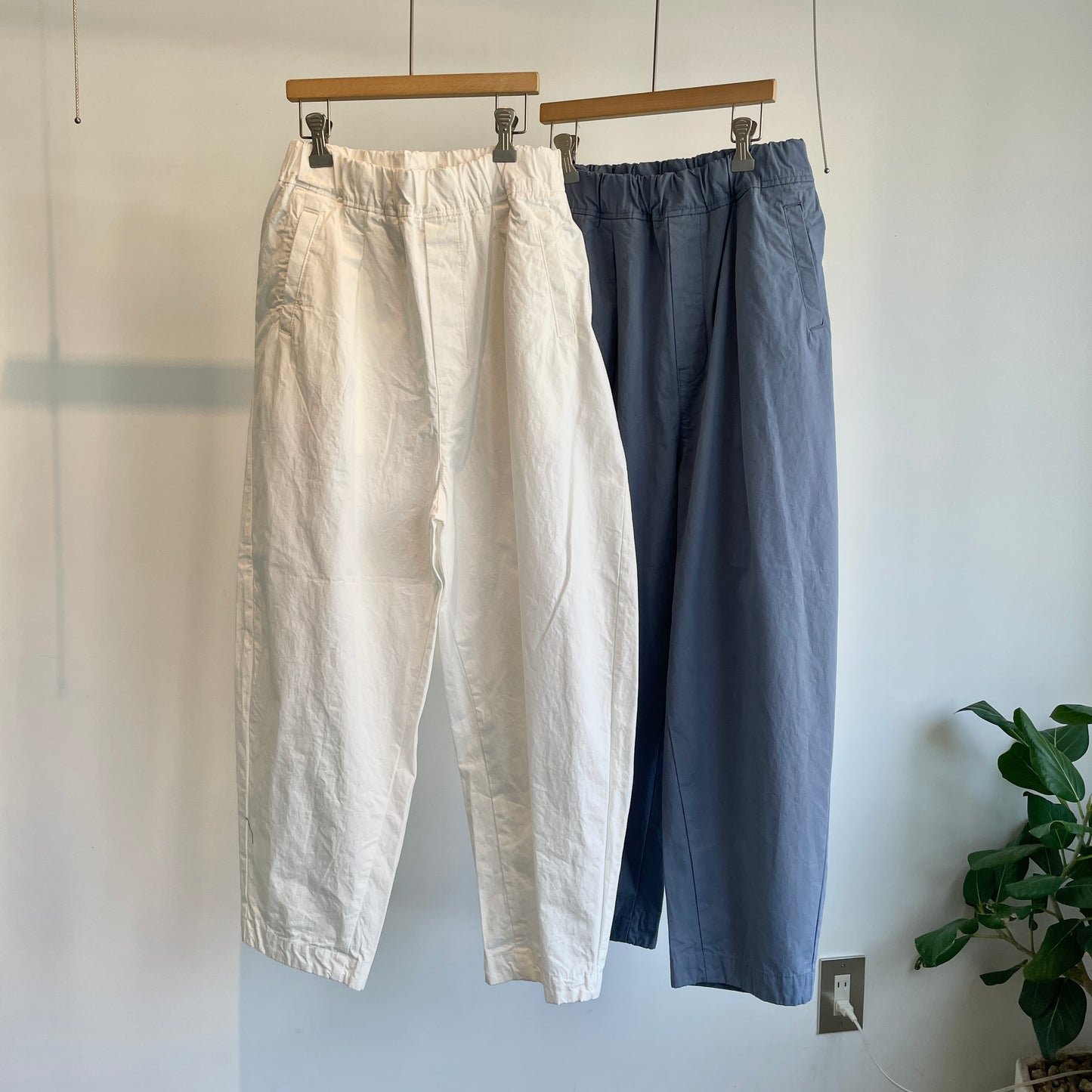 handsofcreation//compact weather vintageオーバルパンツ　01520315