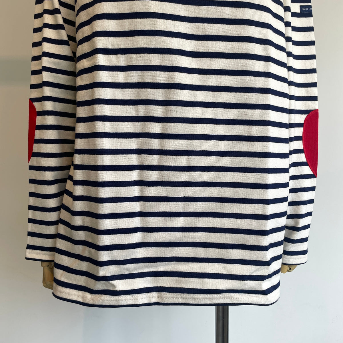SAINTJAMES//OUESSANT HEART ELBOW PATCH  26F24JC OUES.COUD