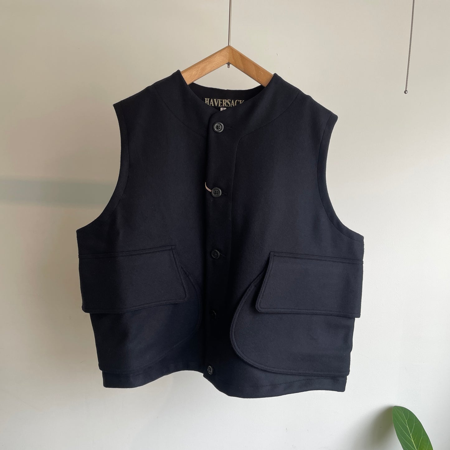 HAVERSACK//ラムメルトンワークベスト　442620