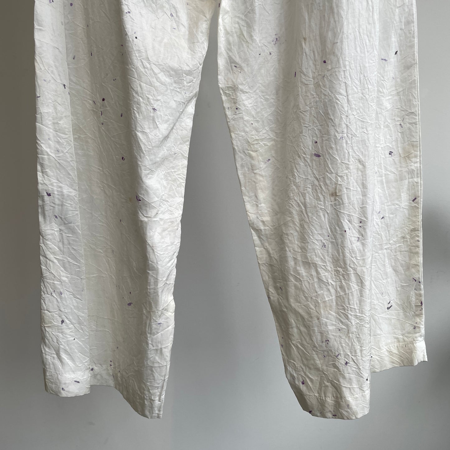 Oo // お花染イージーパンツ