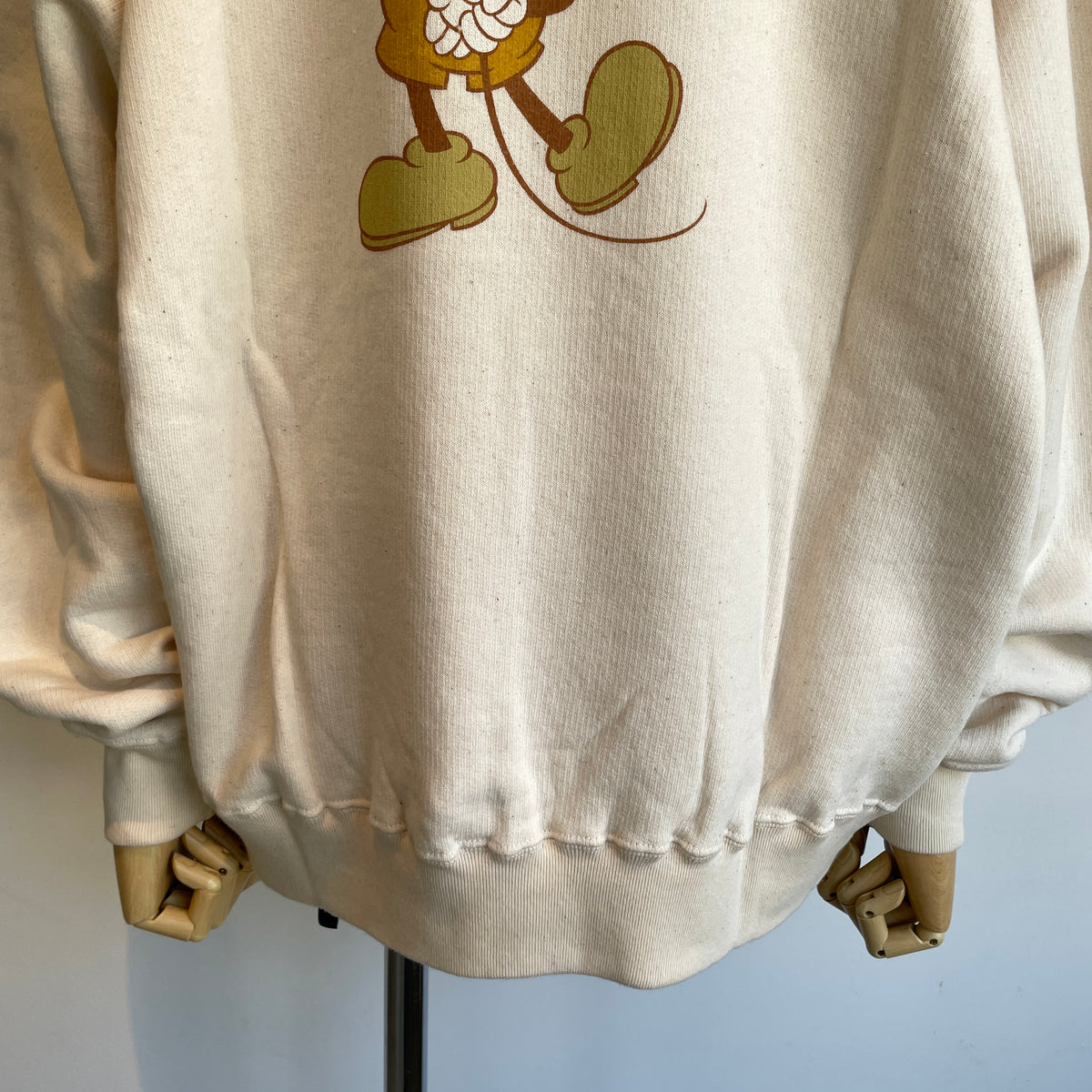 UNDYED//MICKEY SWEAT CREW 26FW024