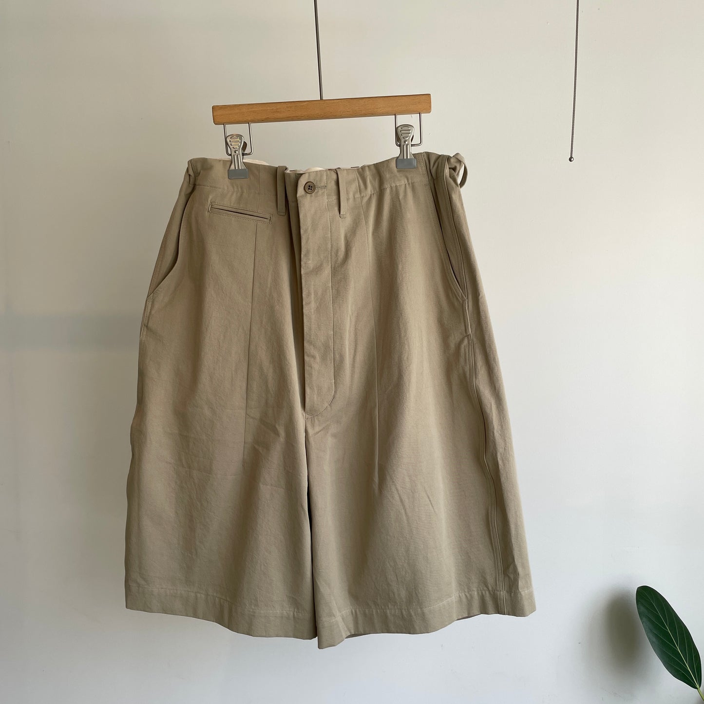 HAVERSACK //コットンツイルワイドショートパンツ　862640