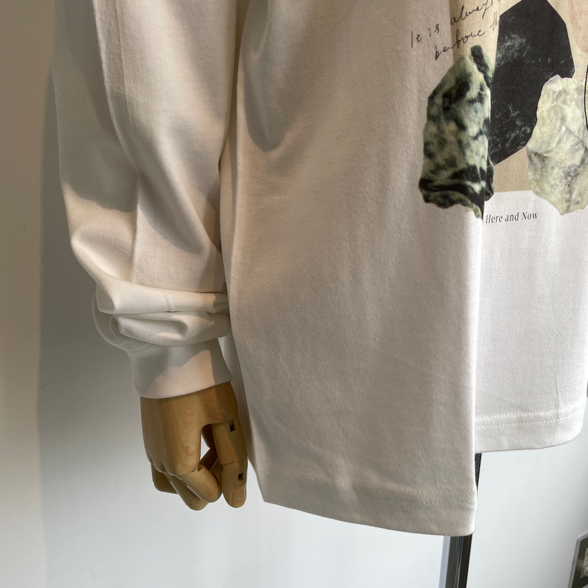 sweetlittlenothing//月と鉱石　ロングスリーブTシャツ