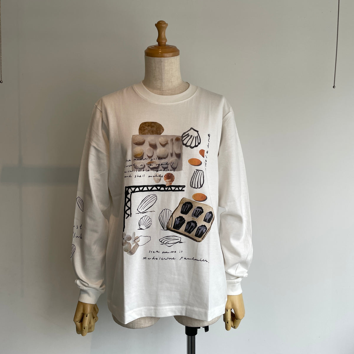 sweetlittlenothing//madeleine ロングスリーブTシャツ