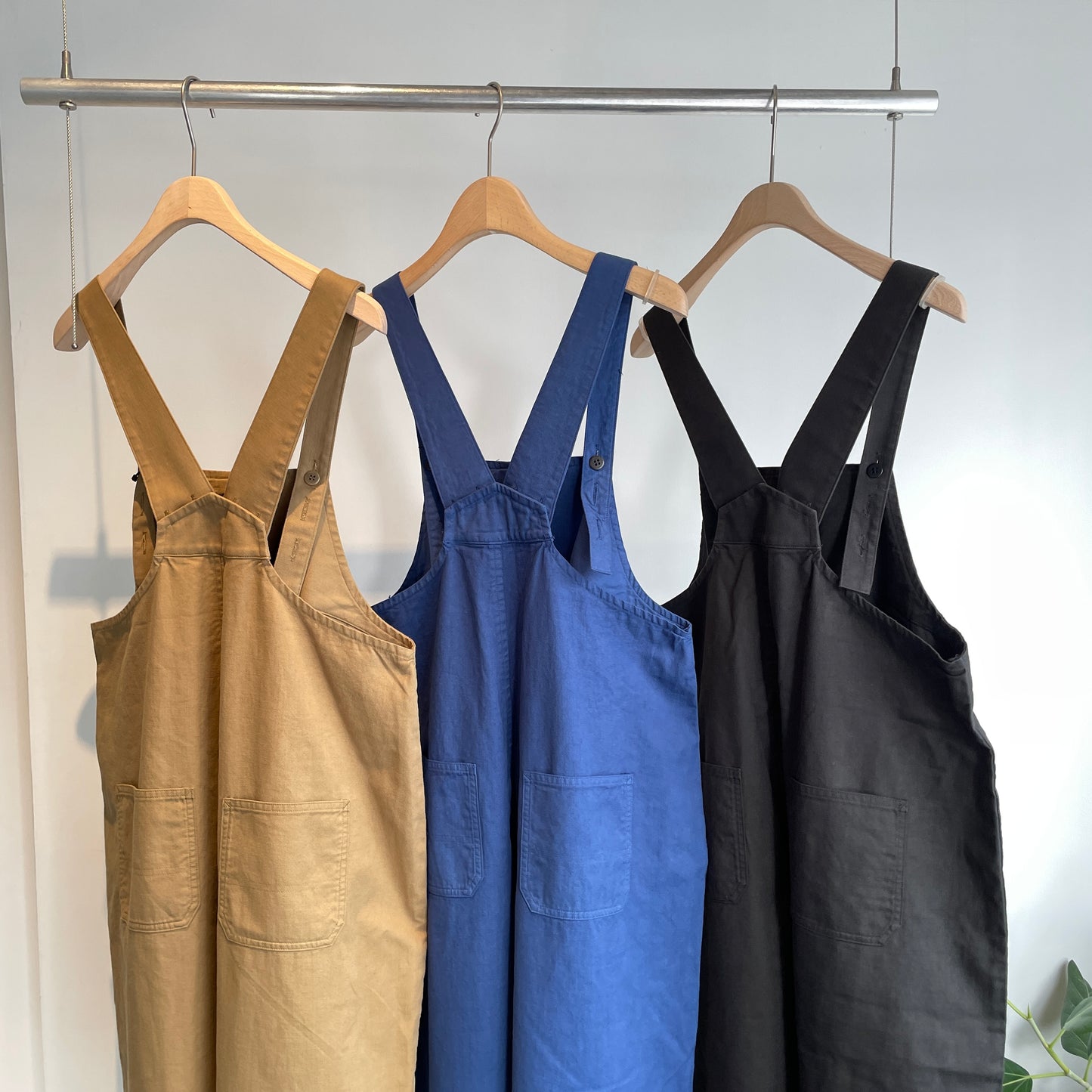 handsofcreation//organiccotton20 ／-SlubSergeサロペット　01540329