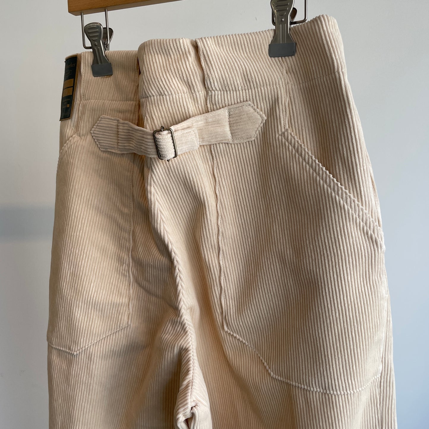 ASEEDONCLOUD //Handwerker    Corduroy wide trousers 242506