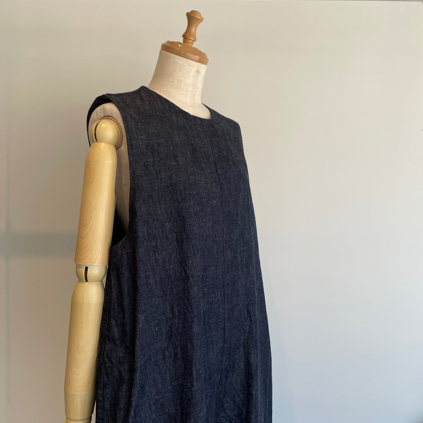 yuni//コットンライトオンス denim オールインワン　1701PT029261