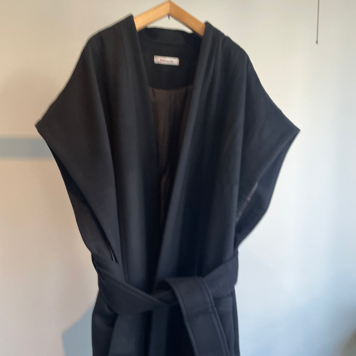 Honnete//Sleeveless Dolman Gown Coat_Royal Geelong HO-26AW CO24W
