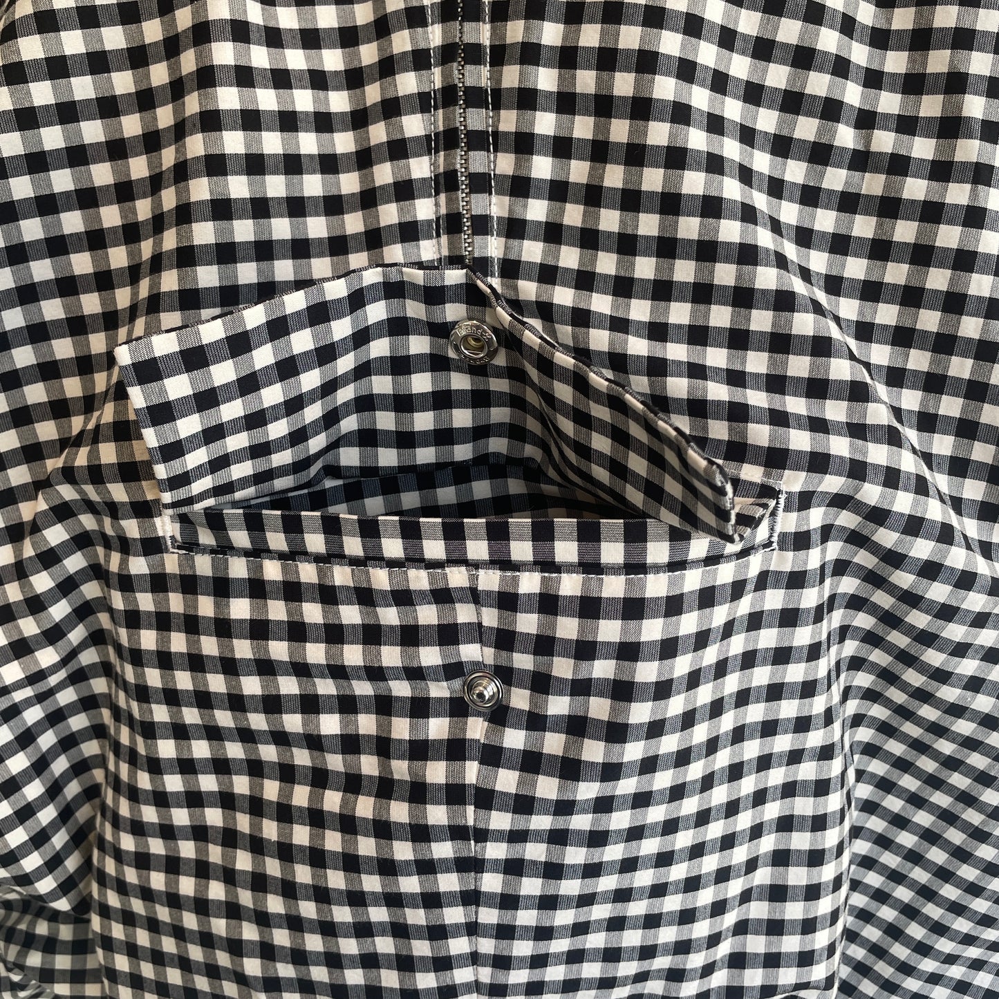 HAVERSACK //コットンシルクギンガムチェックZIPブルゾン 872624