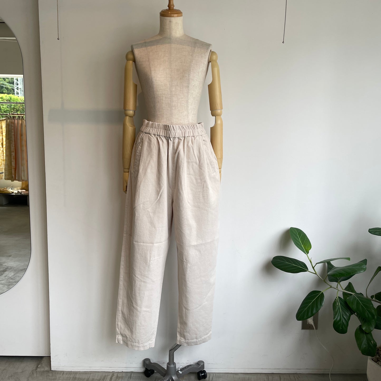 handsofcreation//16Wコール東炊きイージーバレルパンツ01640327