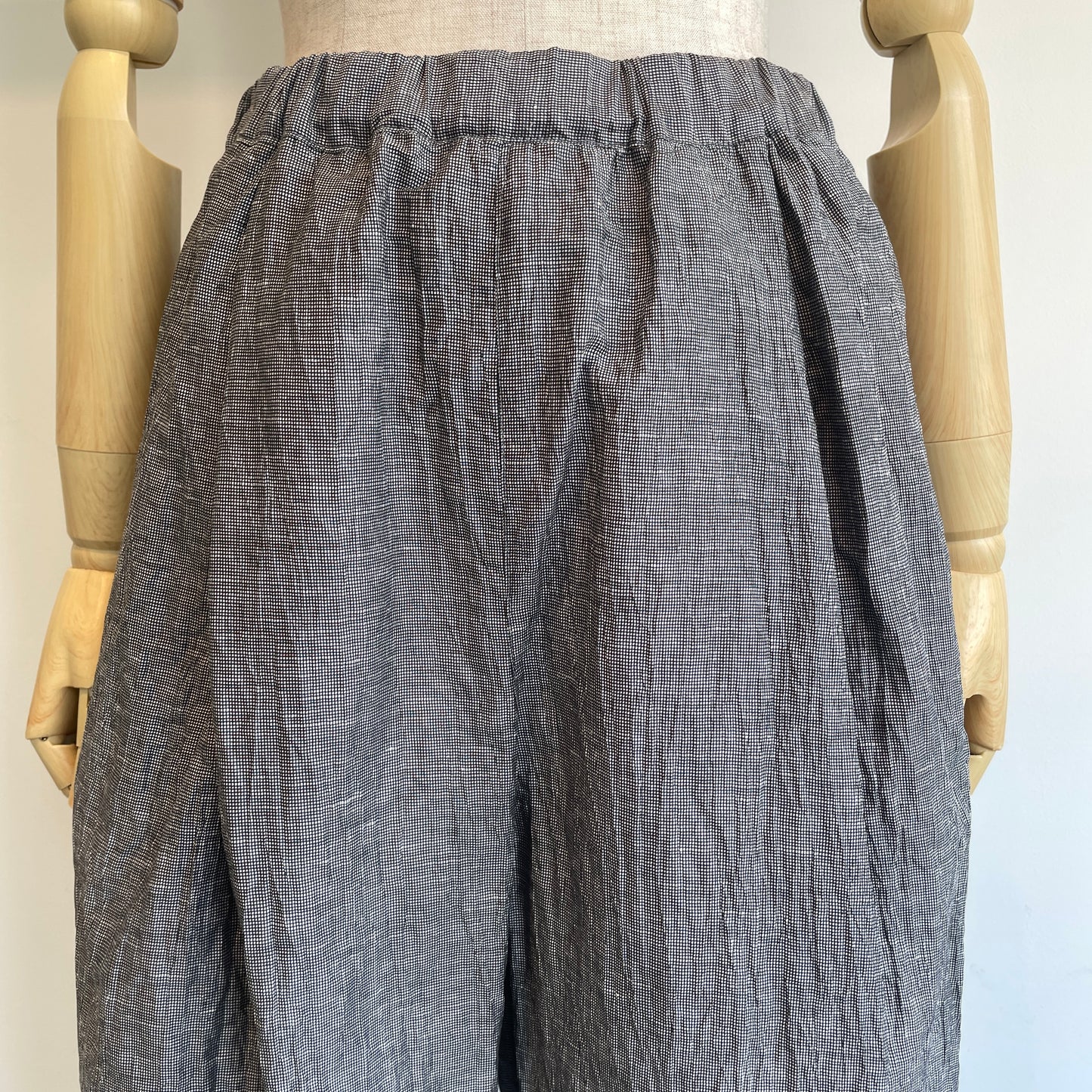yuni//L/C/Pe washer gum tuck パンツ　1701PT024261