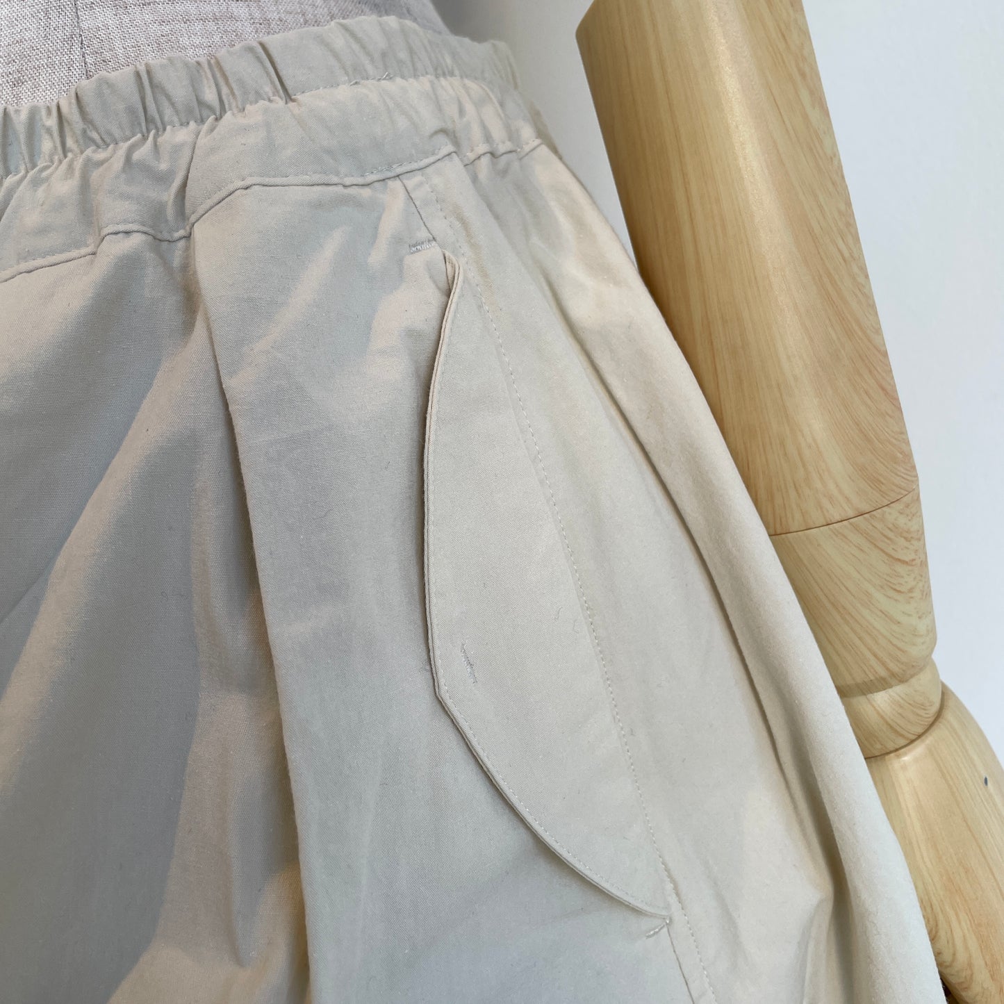 handsofcreation//高密度コンパクト30ウェザー播州洗い+LD反発加工パラシュートSKT 02610501