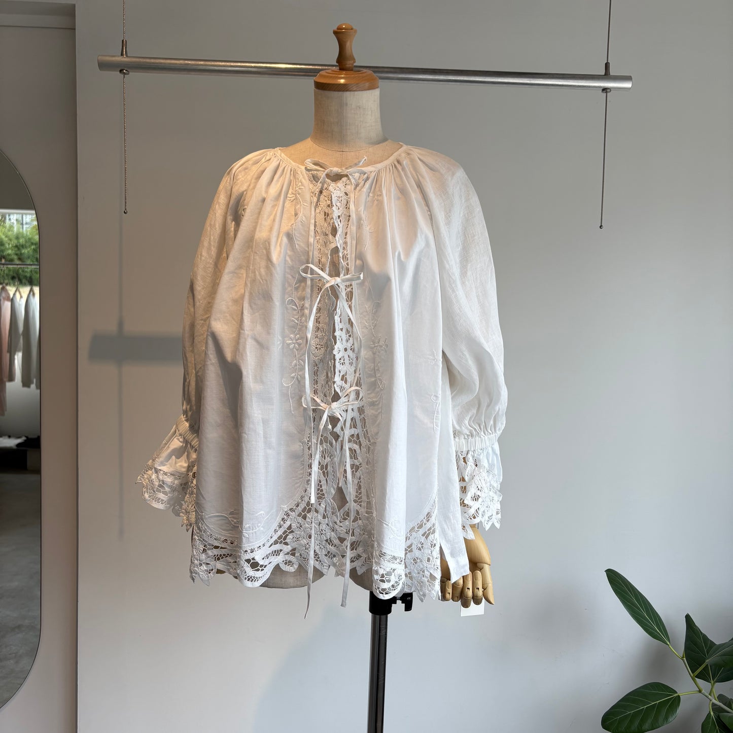 heriter//batten parts blouse  H0-00-3081