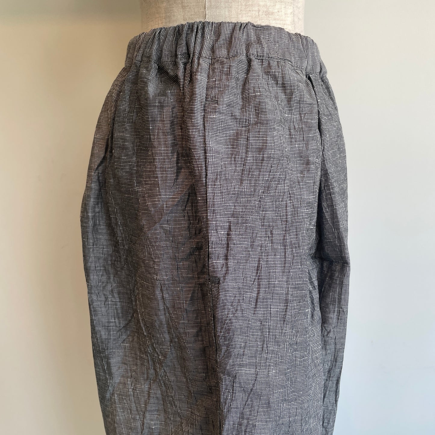 yuni//L/C/Pe washer gum tuck パンツ　1701PT024261