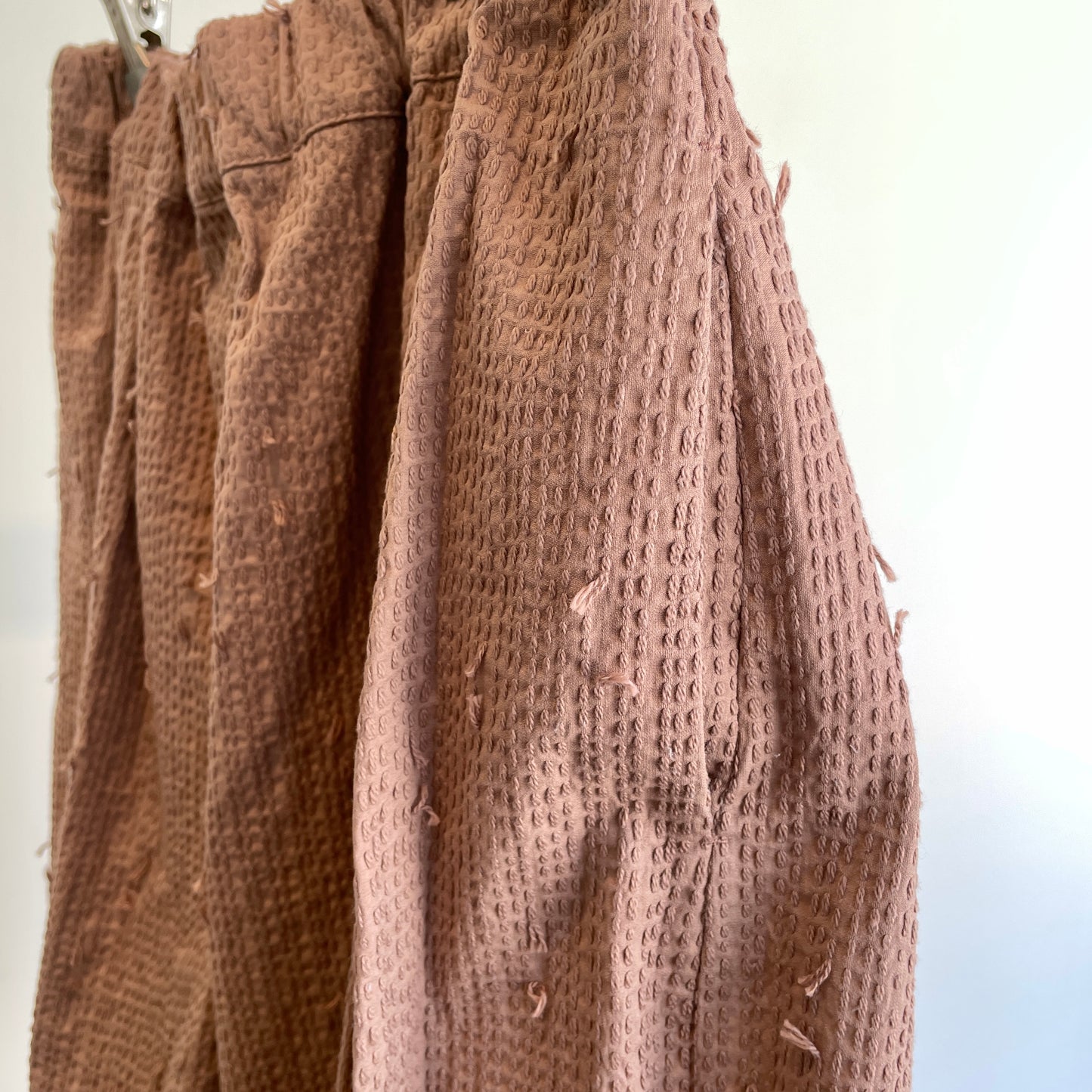 qiri//sashiko jacquard volume pants  6301PT003252
